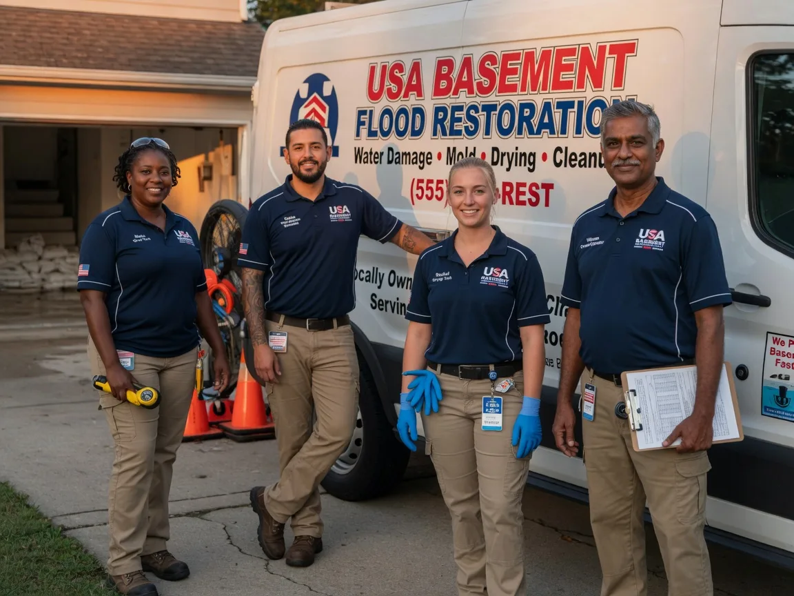 Basement Flood Cleanup company in Dry Prong, LA